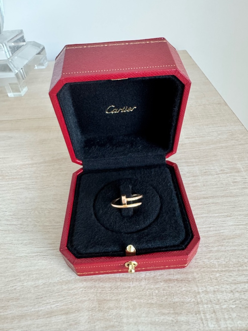 Cartier Juste Un Clou JUC Ring, Small Model in Rose Gold